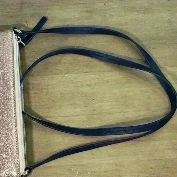 Kate Spade Glitter Pink Crossbody with Black Bow - Picture 11 of 12